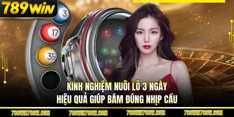 Kinh nghiệm nuôi lô 3 ngày hiệu quả giúp bám đúng nhịp cầu