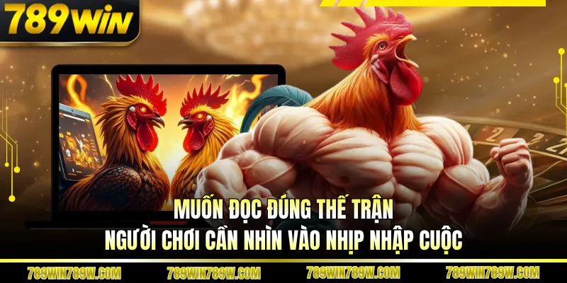 Muốn đọc đúng thế trận, người chơi cần nhìn vào nhịp nhập cuộc