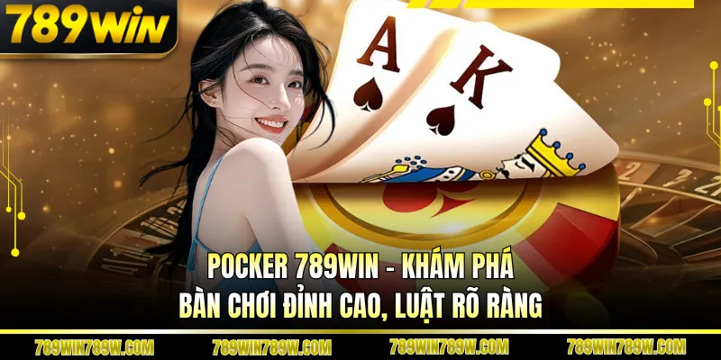 Pocker 789win – Khám Phá Bàn Chơi Đỉnh Cao, Luật Rõ Ràng